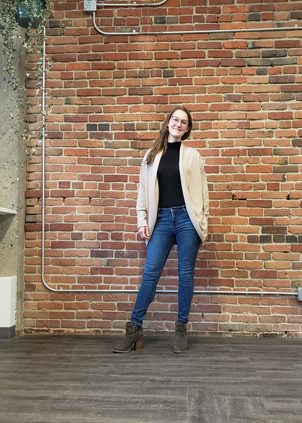 The Gold Fleck Cardigan