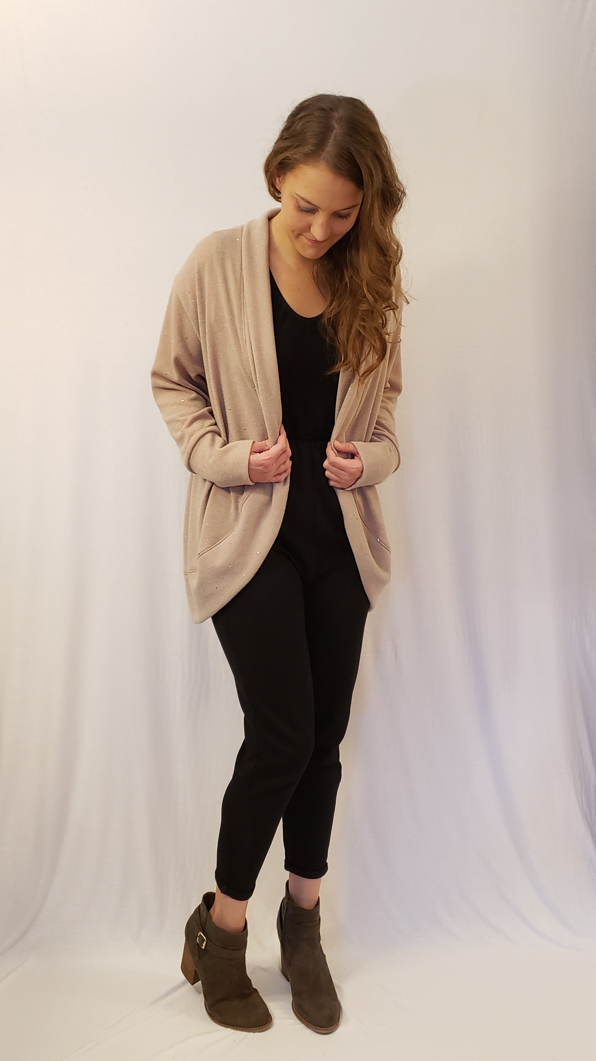 The Gold Fleck Cardigan